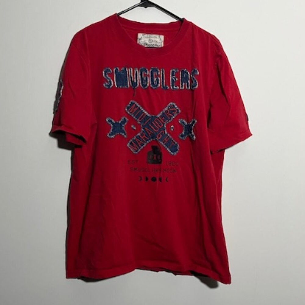 Smuggler's Moon Red T-Shirt Size 2XL